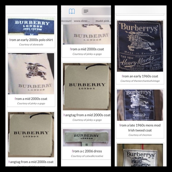 Burberry Label History And Information - Picture 4 of 4